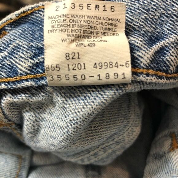 Mens vintage 90’s 540 Levi short size 36 - Picture 5 of 8